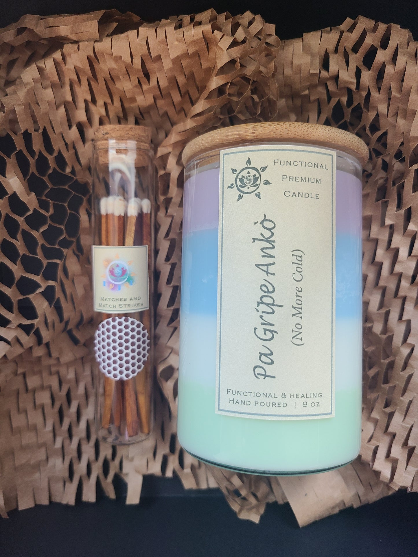 Pa Gripe Ankò (No More Cold) - Functional Premium Candle