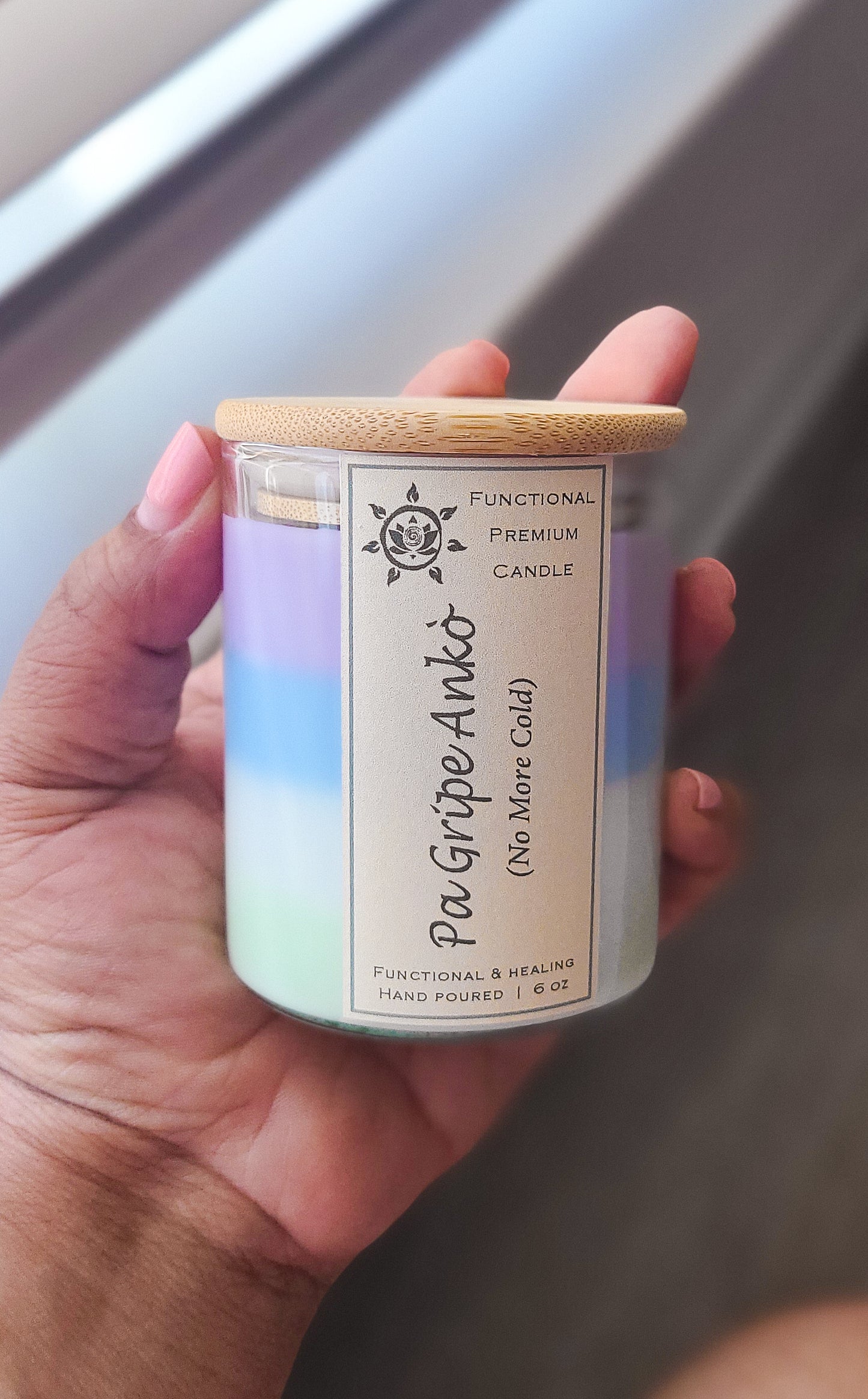 Pa Gripe Ankò (No More Cold) - Functional Premium Candle