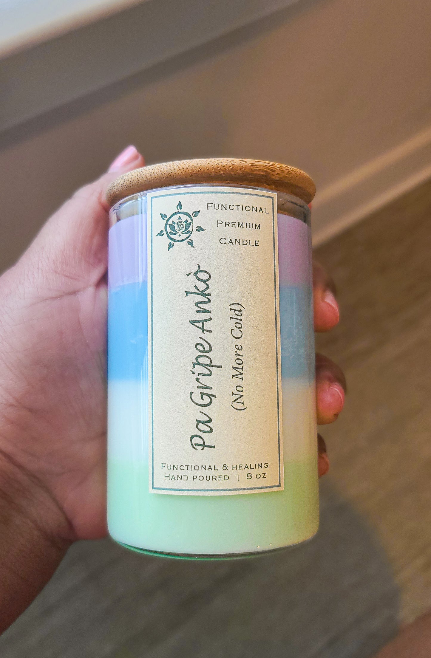 Pa Gripe Ankò (No More Cold) - Functional Premium Candle