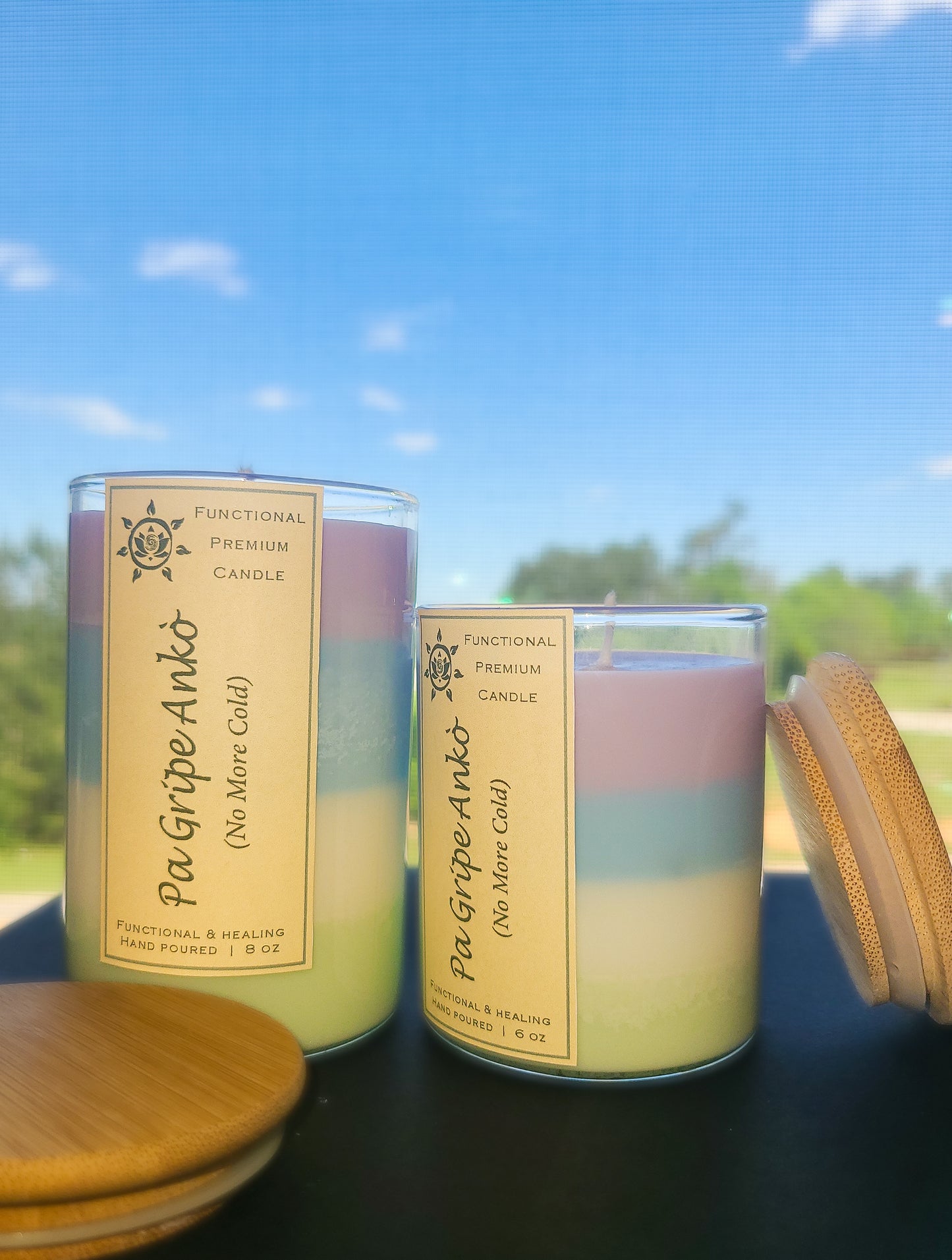 Pa Gripe Ankò (No More Cold) - Functional Premium Candle