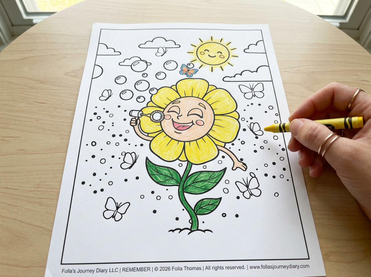 Reflection Coloring Cards Collections