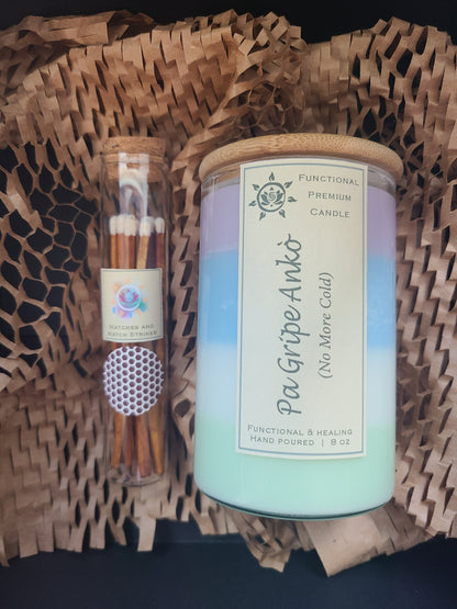 Pa Gripe Ankò (No More Cold) - Functional Premium Candle
