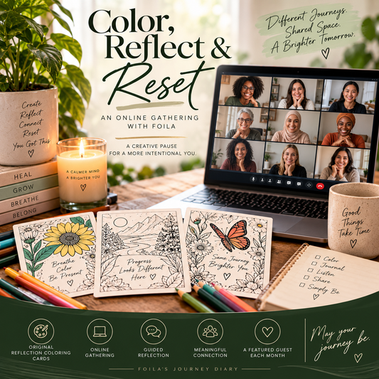 Color, Reflect & Reset Online Experience