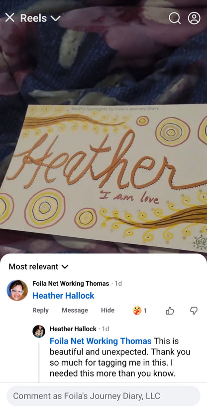 Soulful Spotlight Card