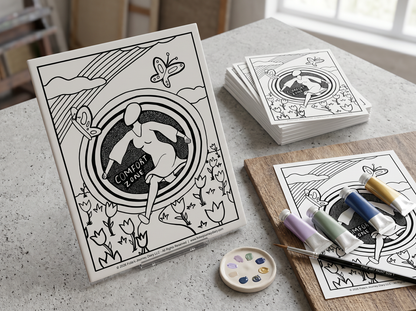 Reflection Coloring Cards Collections