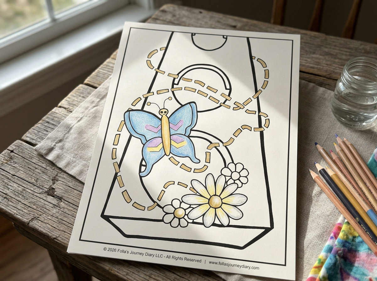 Reflection Coloring Cards Collections