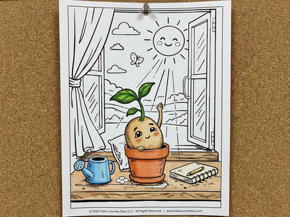 Reflection Coloring Cards Collections