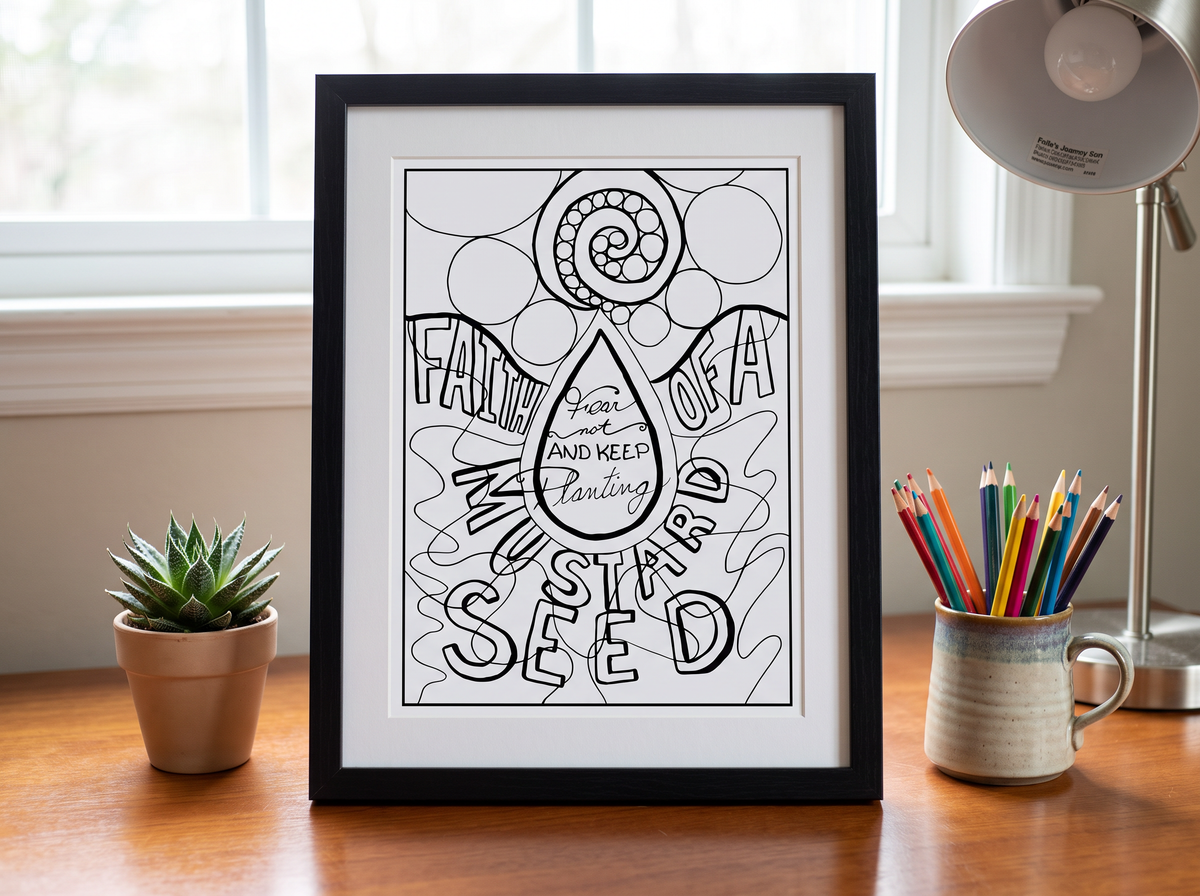 Reflection Coloring Cards Collections