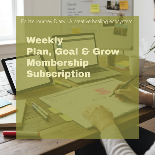 Weekly Plan, Goal, & Grow Membership