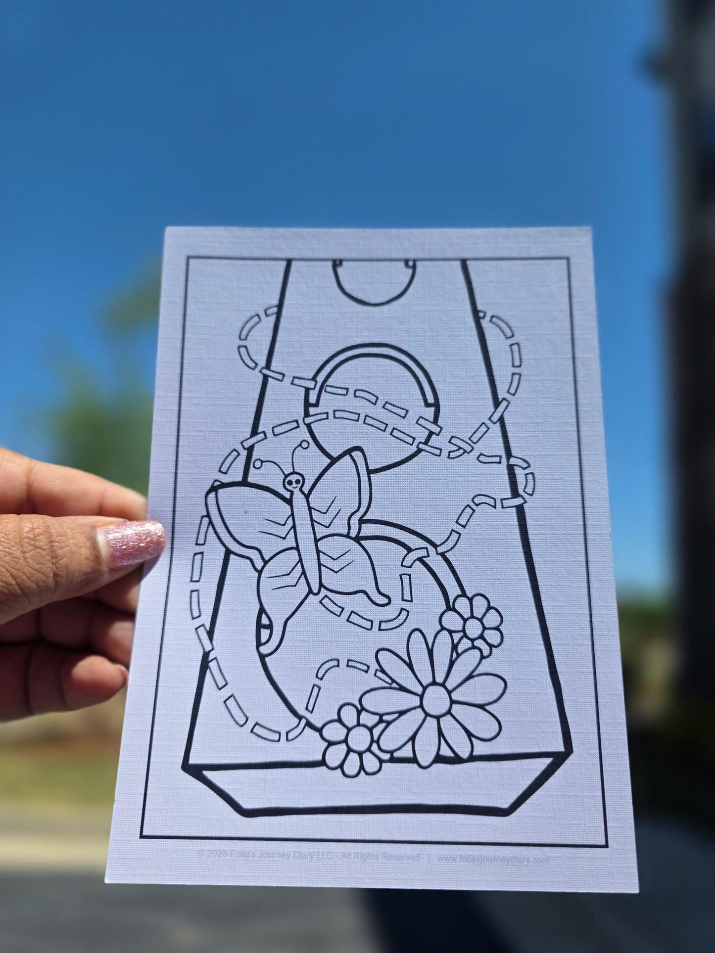 Inner Signals - May 2026 Reflection Coloring Cards
