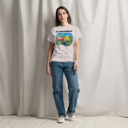 Unisex classic tee - REMEMBER Surround Yourself With Love - Fully Colored